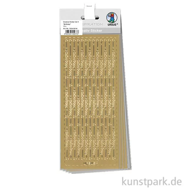 Artikelbild 1 des Artikels “Kreativ Sticker Set 4 - Birthday, 15 Stickerbögen “