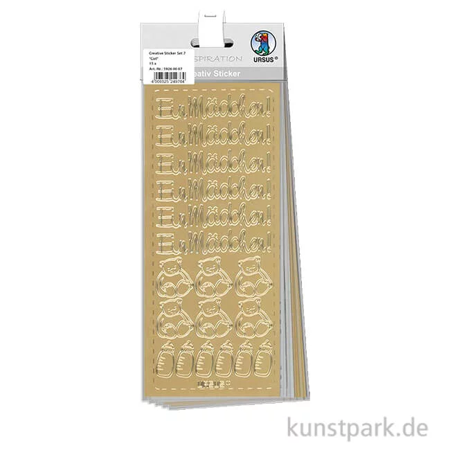 Artikelbild 1 des Artikels “Kreativ Sticker Set 7 - Girl, 15 Stickerbögen “