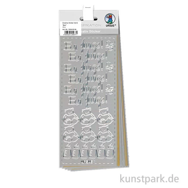 Artikelbild 1 des Artikels “Kreativ Sticker Set 8 - Boy, 15 Stickerbögen “