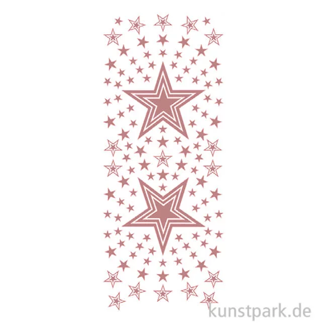 Artikelbild 1 des Artikels “Kreativ Sticker - Sterne 4, Kupfer, 10 x 23 cm “