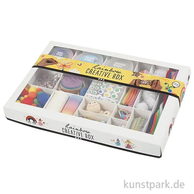 Artikelbild 1 des Artikels “Kreativ-Box Regenbogen - Bastelset zum Spielen und Lernen “