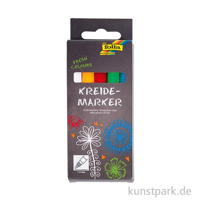Artikelbild 1 des Artikels “Kreidemarker 5er Set - 1-2 mm Strichstärke “