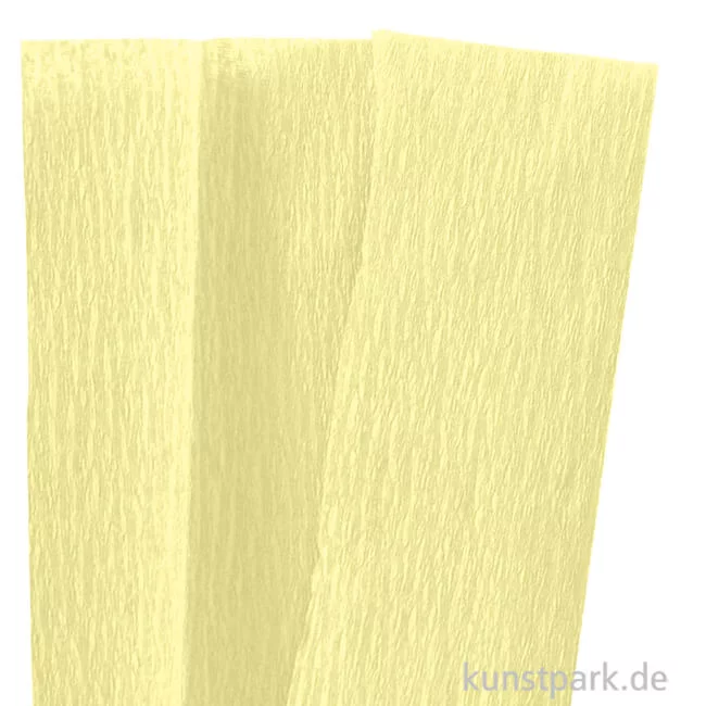 Artikelbild 1 des Artikels “Krepppapier 0,5x2,5 m 1 Blatt | Hellgelb“