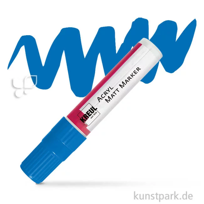 Artikelbild 1 des Artikels “KREUL Acryl Matt Marker 15 mm Einzelstift | Blau“