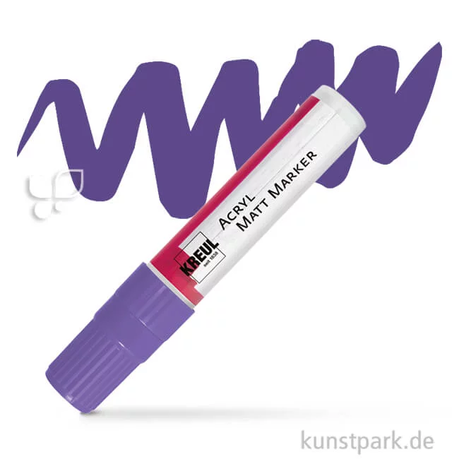 Artikelbild 1 des Artikels “KREUL Acryl Matt Marker 15 mm Einzelstift | Lila“