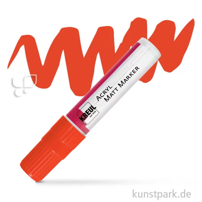 Artikelbild 1 des Artikels “KREUL Acryl Matt Marker 15 mm Einzelstift | Rot“