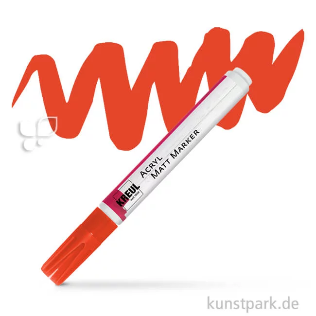 Artikelbild 1 des Artikels “KREUL Acryl Matt Marker 2-4 mm Einzelstift | Rot“