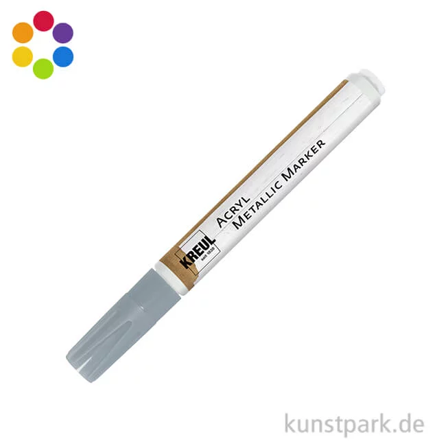 Artikelbild 1 des Artikels “KREUL Acryl Metallic Marker 2-4 mm “