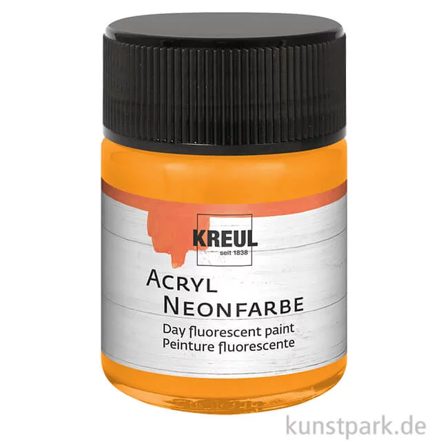 Artikelbild 1 des Artikels “KREUL Acryl Neonfarbe - Neonorange, 50 ml “