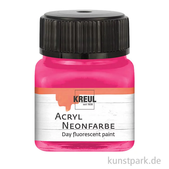 Artikelbild 1 des Artikels “KREUL Acryl Neonfarbe - Neonpink, 20 ml “