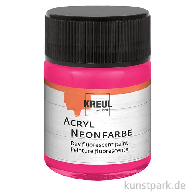 Artikelbild 1 des Artikels “KREUL Acryl Neonfarbe - Neonpink, 50 ml “