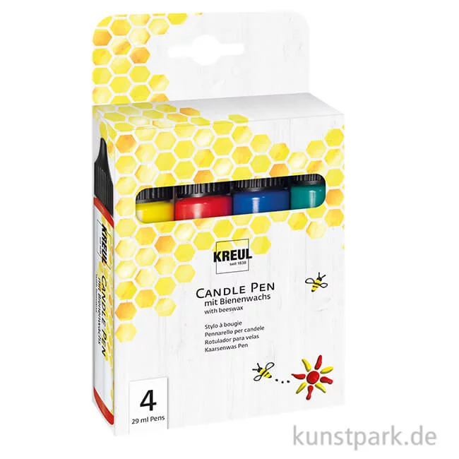 Artikelbild 1 des Artikels “KREUL Candle Pen - Basic Set mit 4 Kerzenstiften “