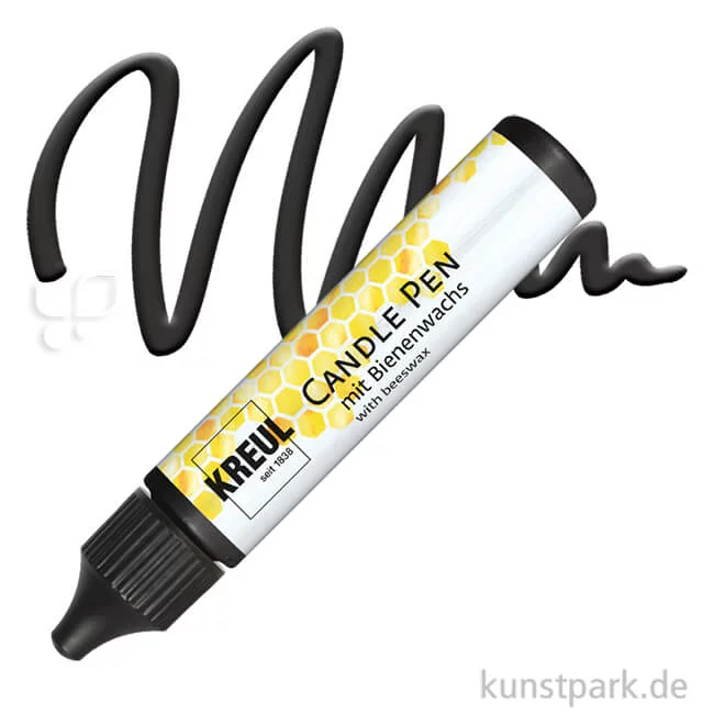 Artikelbild 1 des Artikels “KREUL Candle Pen - Kerzenstift, 29 ml Einzelfarbe | Schwarz“
