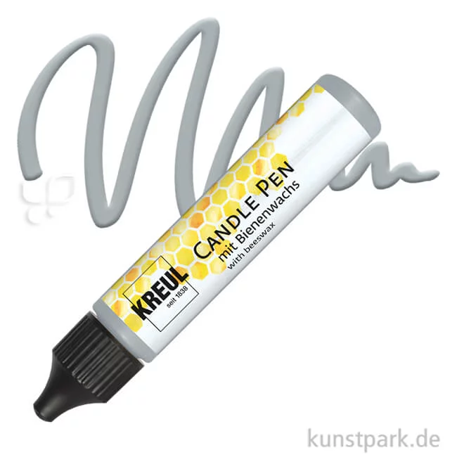 Artikelbild 1 des Artikels “KREUL Candle Pen - Kerzenstift, 29 ml Einzelfarbe | Silber“