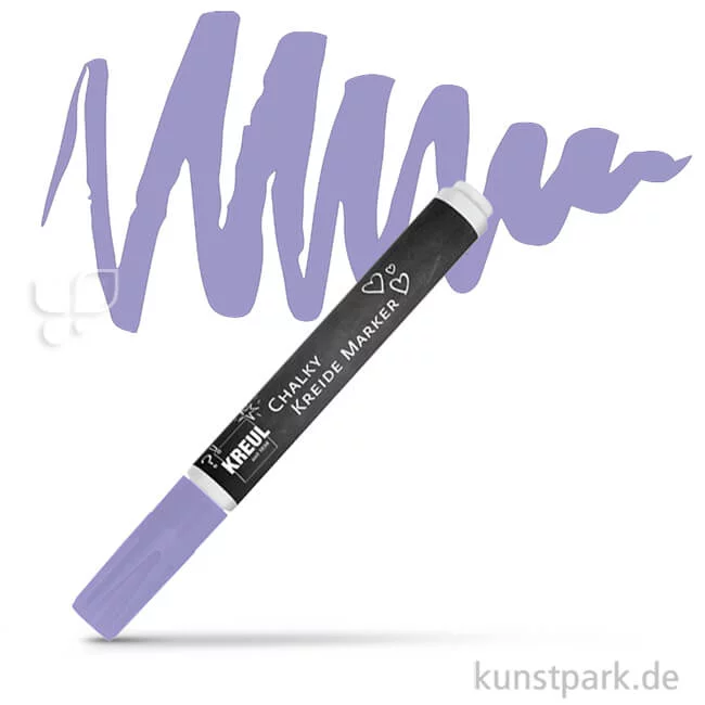 Artikelbild 1 des Artikels “KREUL Chalky Kreidemarker Einzelfarbe | Dark Lavender“