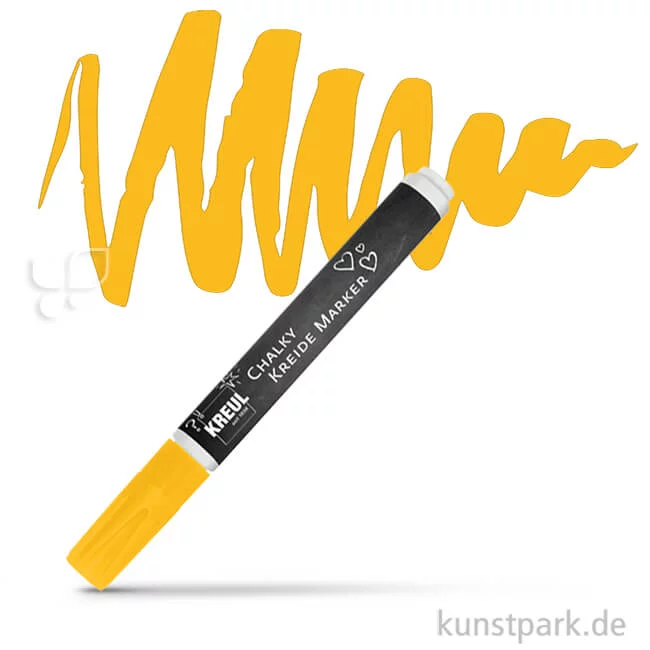 Artikelbild 1 des Artikels “KREUL Chalky Kreidemarker Einzelfarbe | Golden Glow“