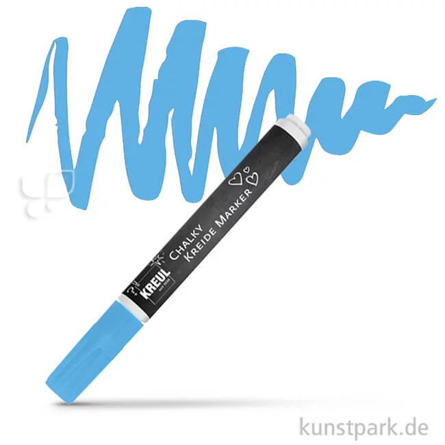 Artikelbild 1 des Artikels “KREUL Chalky Kreidemarker Einzelfarbe | Nordic Blue“
