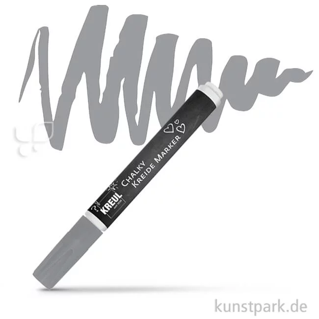 Artikelbild 1 des Artikels “KREUL Chalky Kreidemarker Einzelfarbe | Volcanic Gray“