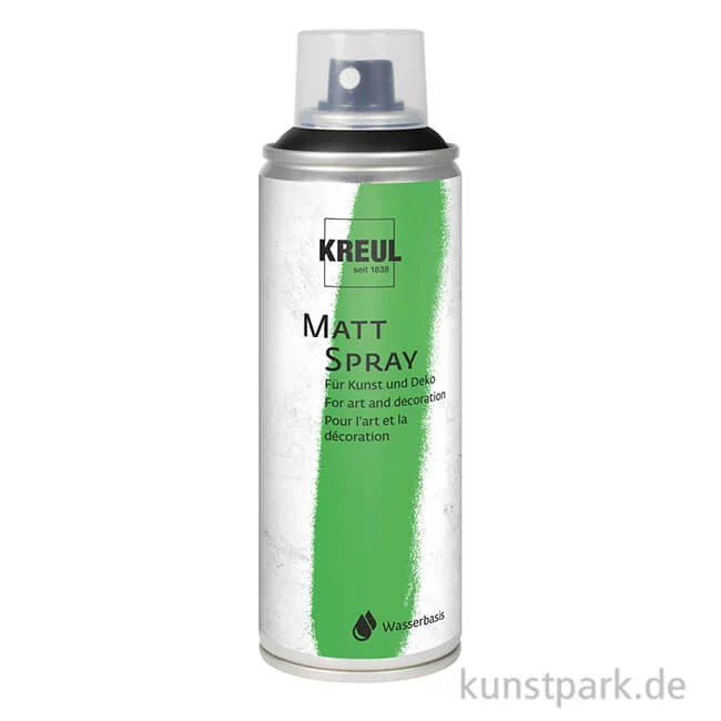 Artikelbild 1 des Artikels “KREUL Farbspray Matt, Schwarz, 200 ml “
