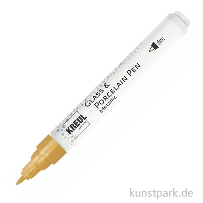 Artikelbild 1 des Artikels “KREUL Glass & Porcelain Pen - Metallic Gold, Fein “