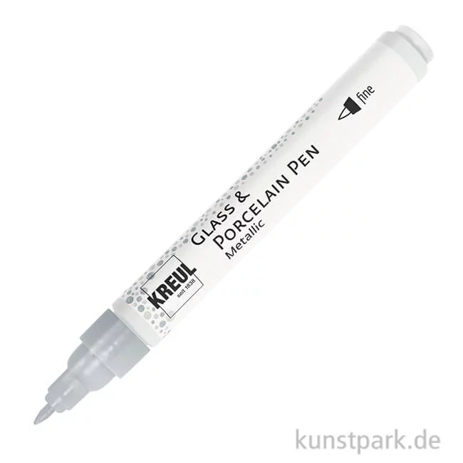 Artikelbild 1 des Artikels “KREUL Glass & Porcelain Pen - Metallic Silber, Fein “