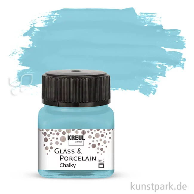 Artikelbild 1 des Artikels “KREUL Glass & Porcelain CHALKY 20 ml Einzelfarbe | Ice Mint“