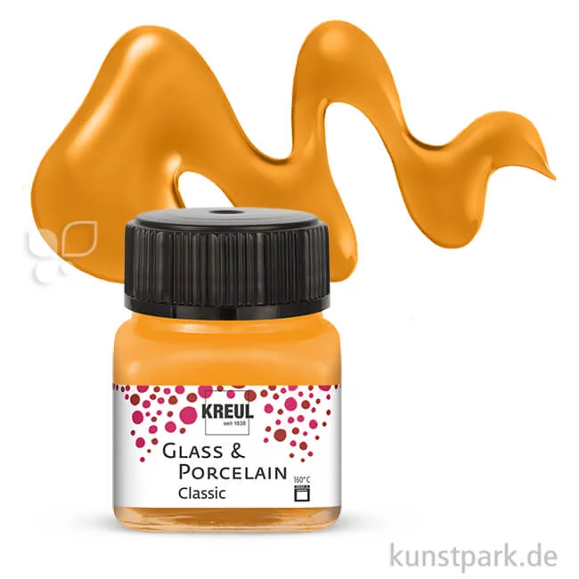 Artikelbild 1 des Artikels “KREUL Glass & Porcelain CLASSIC 20 ml Einzelfarbe | Orange“