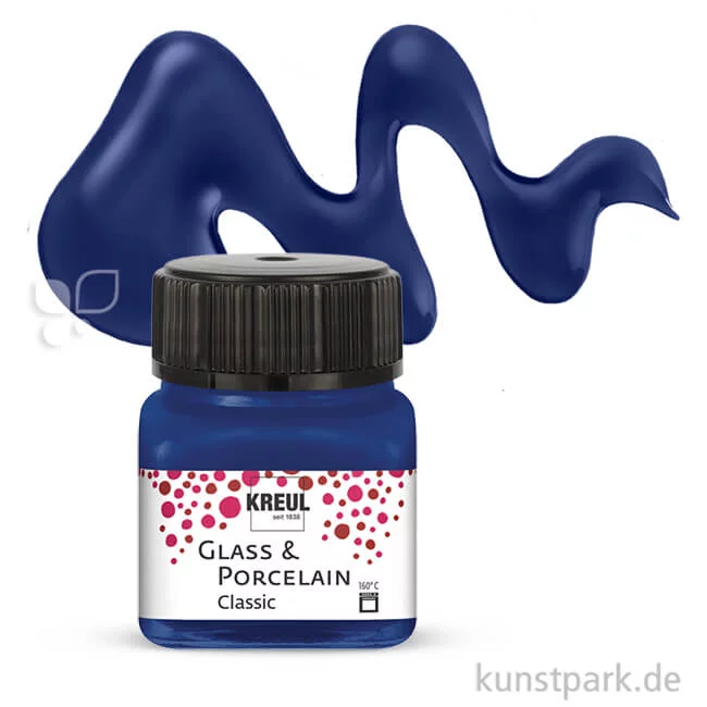Artikelbild 1 des Artikels “KREUL Glass & Porcelain CLASSIC 20 ml Einzelfarbe | Royalblau“