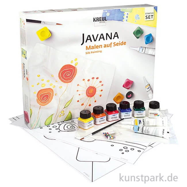Artikelbild 1 des Artikels “KREUL Javana Seidenmalerei Starter Set mit viel Zubehör “