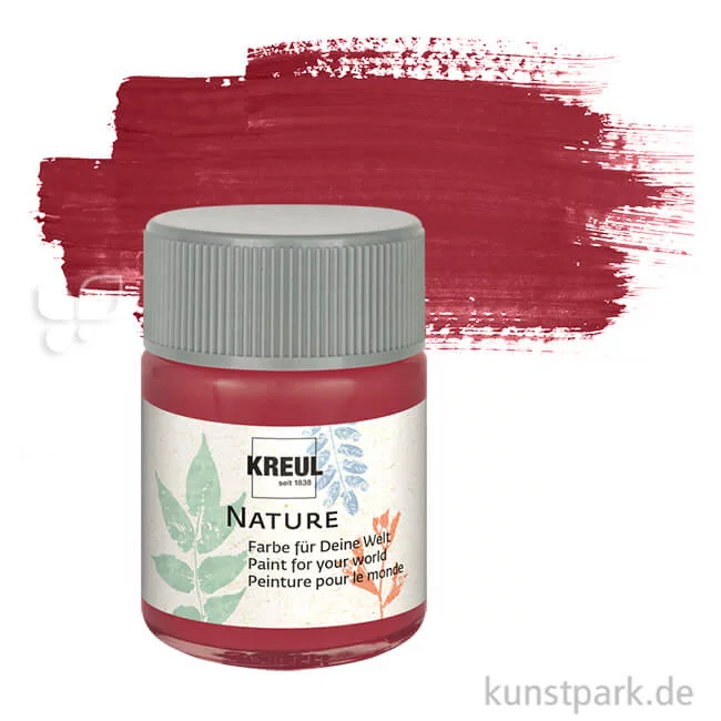 Artikelbild 1 des Artikels “KREUL Nature Farbe 50 ml Einzelfarbe | Granatapfel“