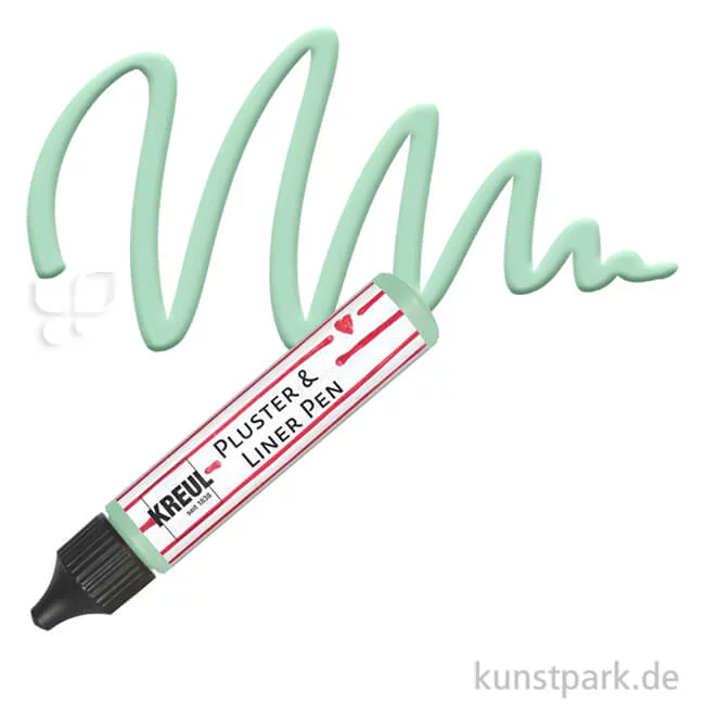 Artikelbild 1 des Artikels “KREUL Pluster & Liner Pen, 29 ml Stift | Chalky Mint“