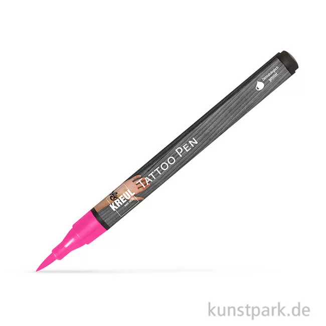 Artikelbild 1 des Artikels “KREUL Tattoo Pen zum Tattoo selber malen Einzelstift | Pink“