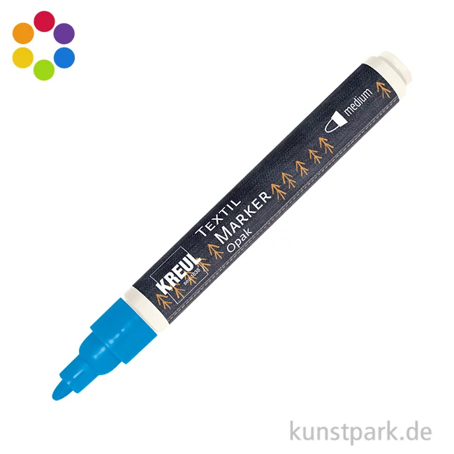 Artikelbild 1 des Artikels “KREUL Textil Marker Opak medium “