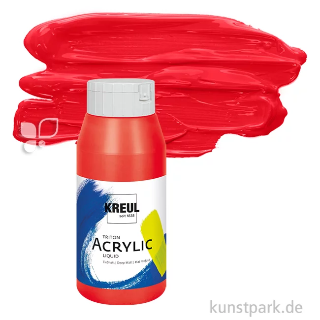 Artikelbild 1 des Artikels “KREUL TRITON Acrylfarben 750 ml Flasche | 77 Fränkisch Rot“