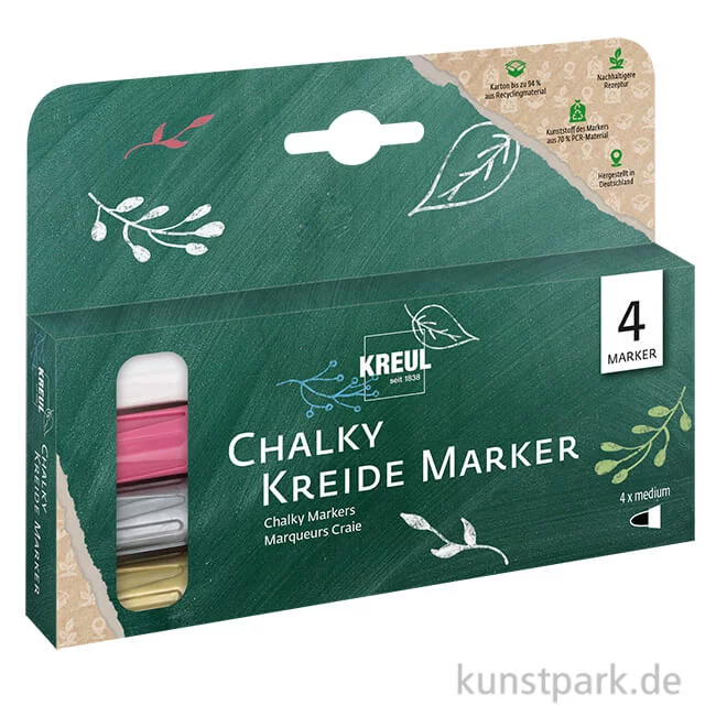 Artikelbild 1 des Artikels “KREUL Chalky Kreidemarker 4er Set B “