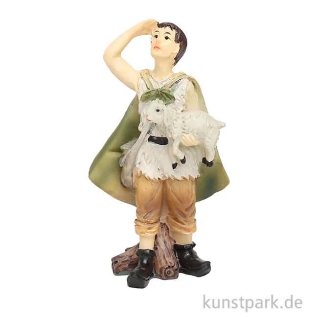 Artikelbild 1 des Artikels “Krippenfigur - Hirte mit Lamm, 9 cm “