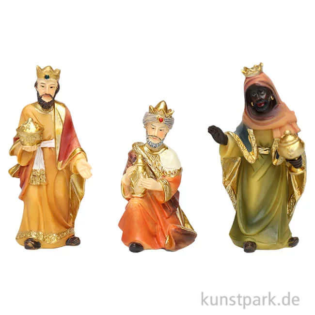 Artikelbild 1 des Artikels “Krippenfiguren - Heilige Drei Könige, 9 cm “