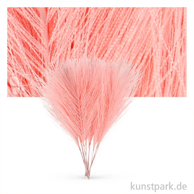 Artikelbild 1 des Artikels “Künstliche Flauschfedern, 10 Stück Einzelfarbe | Hellrot“