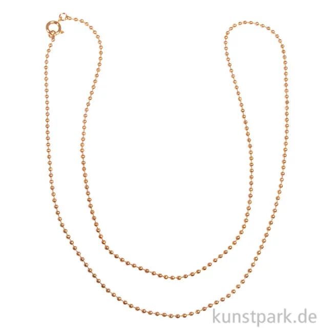 Artikelbild 1 des Artikels “Kugelkette - Gold, verschiedene Längen 60 cm“