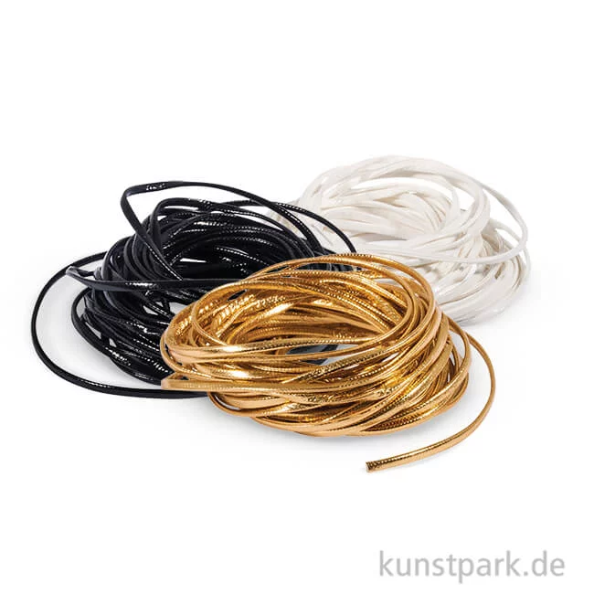 Artikelbild 1 des Artikels “Kunstlederband flach, 2 mm, 5 m “