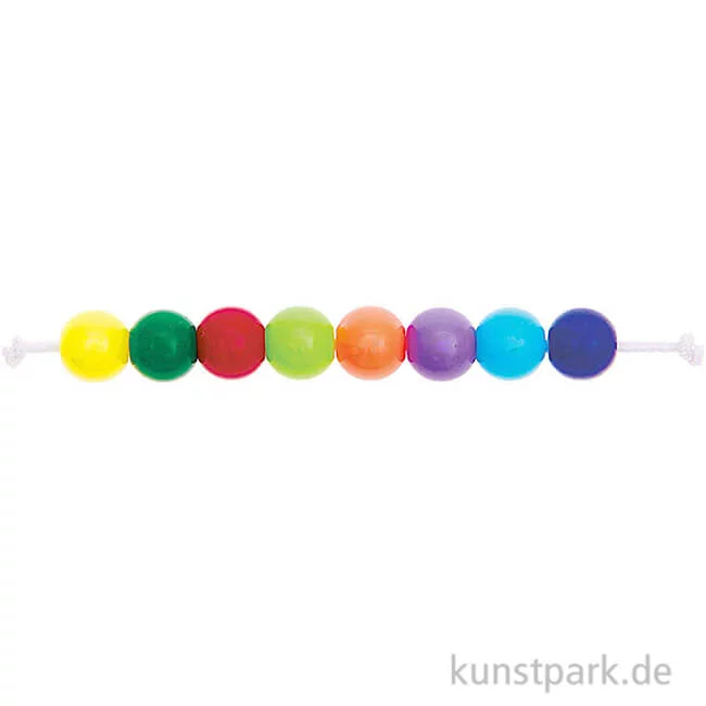 Artikelbild 1 des Artikels “Kunststoffperlen, Rainbow Classic Mix, 6 mm Durchmesser, 80 Stück “