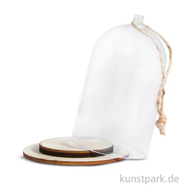 Artikelbild 1 des Artikels “Kuppel aus Kunststoff mit Holzsockel “