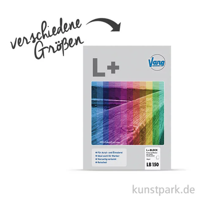 Artikelbild 1 des Artikels “Vang L+ Latexpapier für Acryl + Öl, 25 Blatt, 150g “