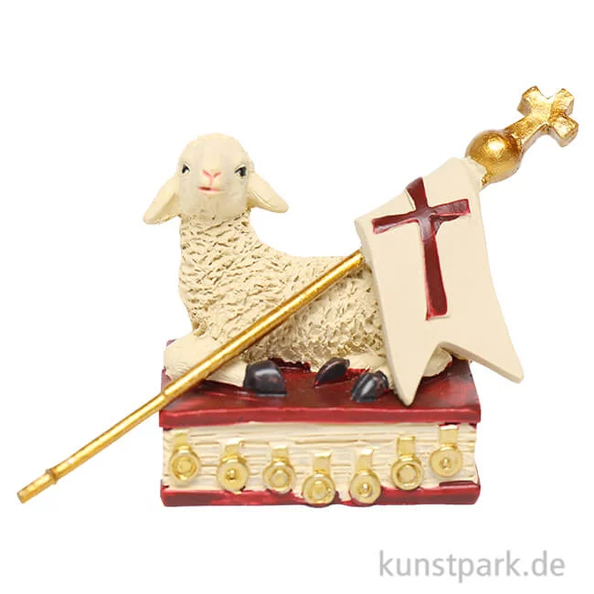 Artikelbild 1 des Artikels “Lamm Figur Christlich, 8 cm “
