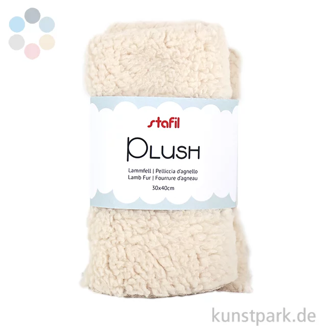 Artikelbild 1 des Artikels “Lammfell Imitat Zuschnitt - 30 x 40 cm “