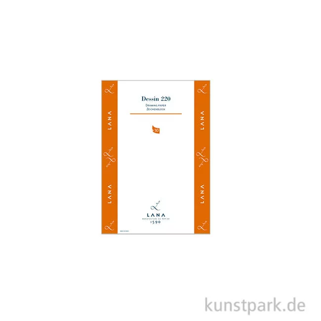 Artikelbild 1 des Artikels “Lana DESSIN Zeichenpapier, 30 Blatt, 220g DIN A5“