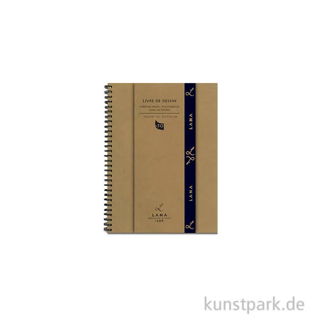 Artikelbild 1 des Artikels “Lana LIVRE DE DESSIN Skizzenbuch, 50 Blatt, 150g, spiral DIN A5“
