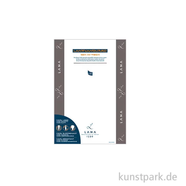 Artikelbild 1 des Artikels “Lanavanguard Mixmediablock, 10 Blatt, 200g 22 x 32 cm“
