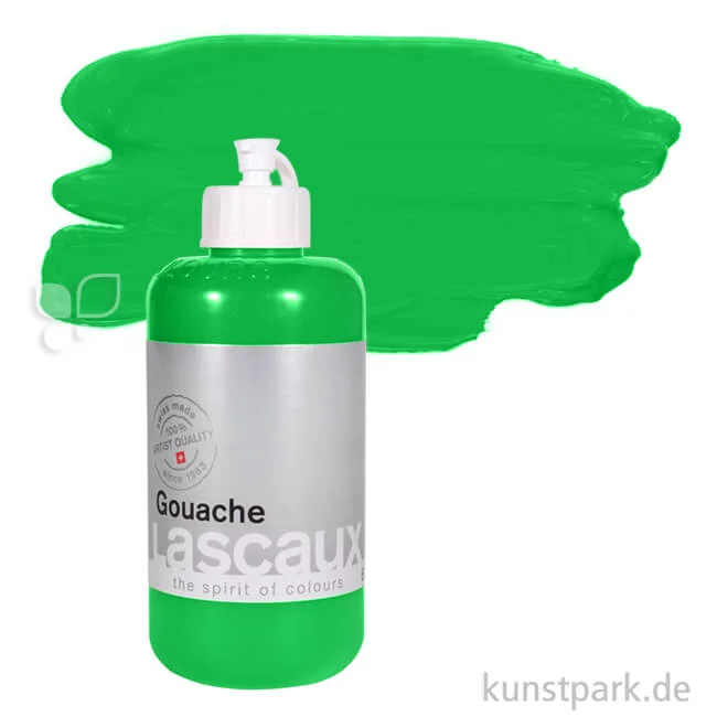 Artikelbild 1 des Artikels “Lascaux Gouachefarben 250 ml | 318 Brillantgrün“