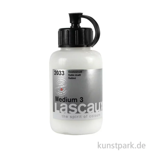 Artikelbild 1 des Artikels “Lascaux Medium 3 - Seidenmattierung Lasur Firnis 85 ml “